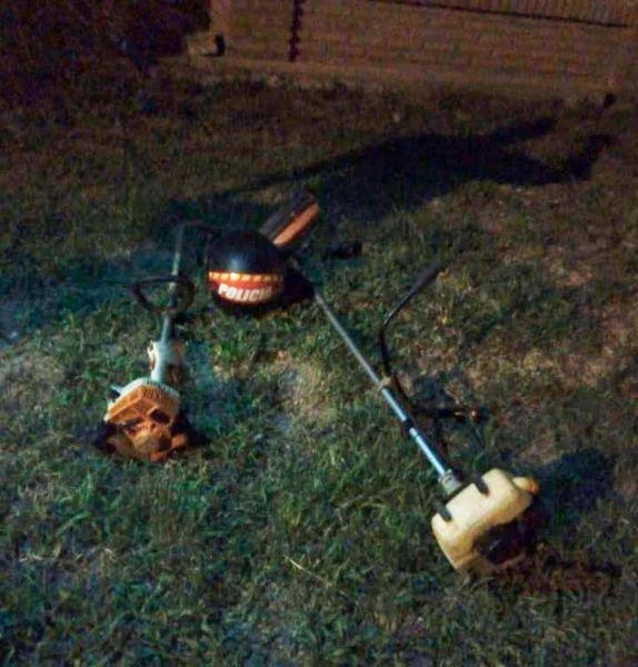 máquinas de cortar el pasto
