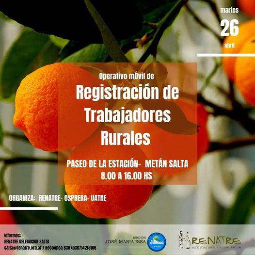 trabajadores rurales