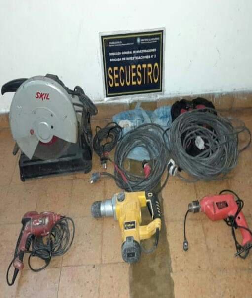 secuestro de elementos