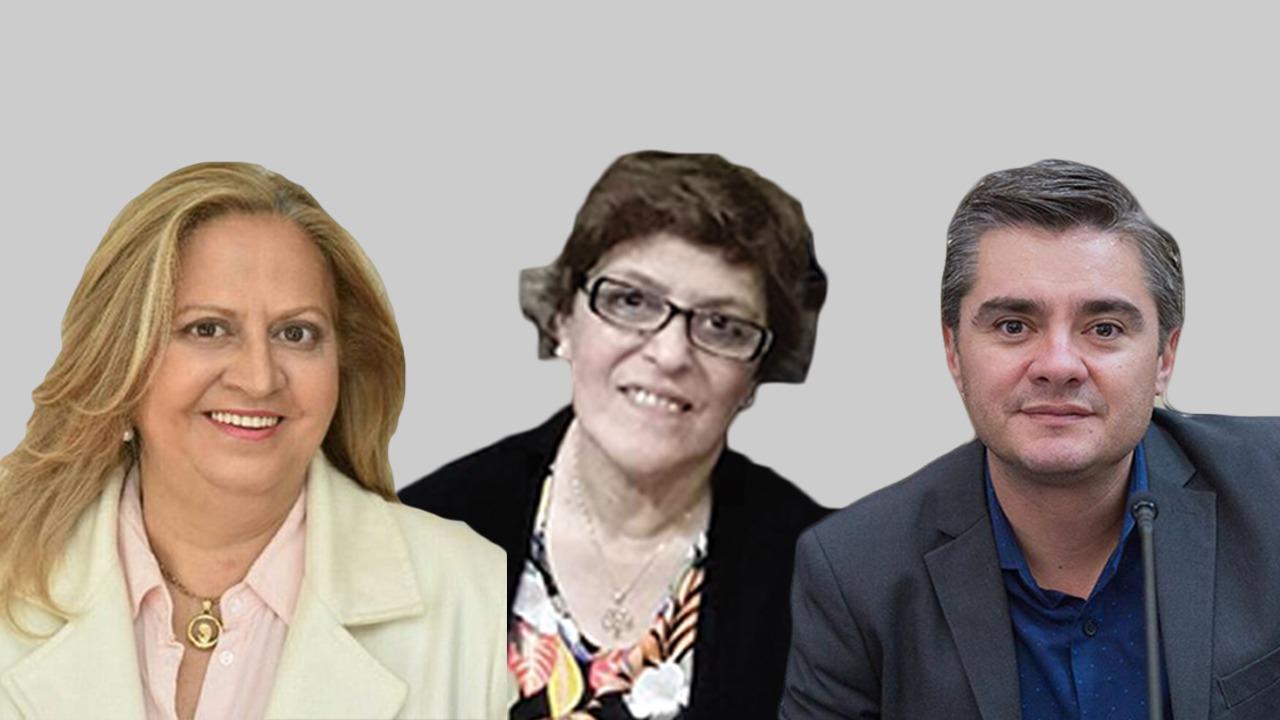 tres diputados