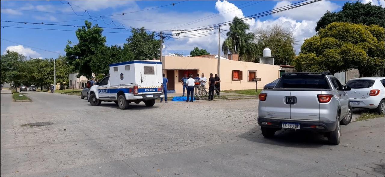 muerto en el centro