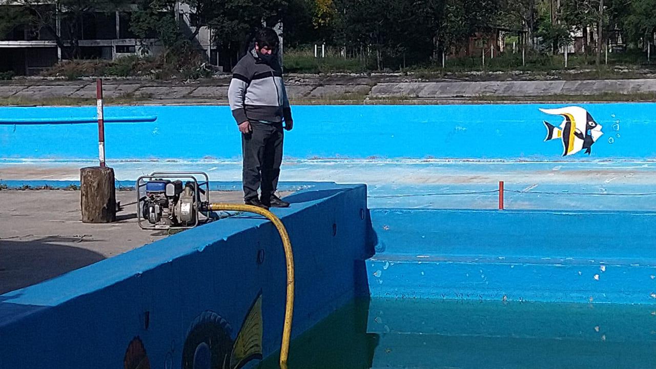 desagote pileta