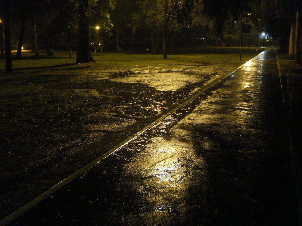 noche lluviosa
