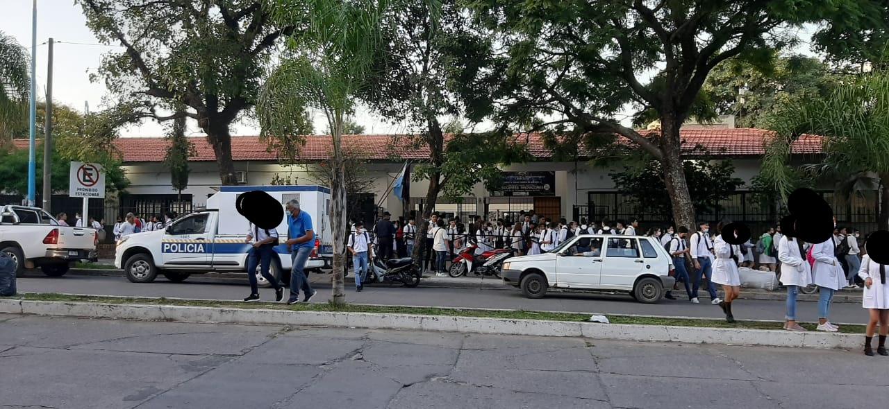 salida del colegio