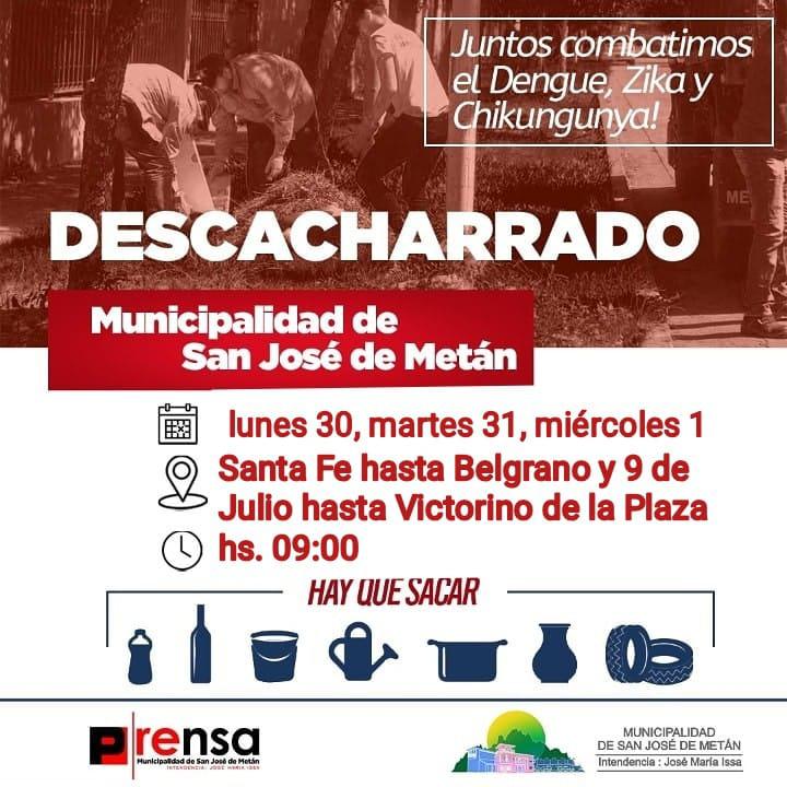 zona descacharrado