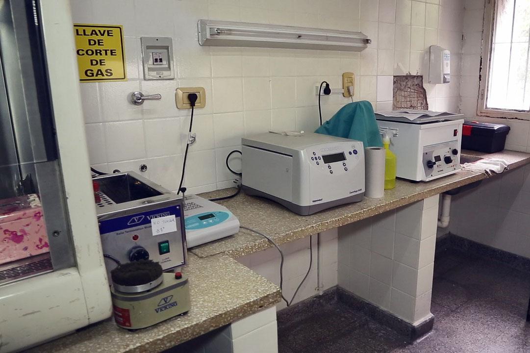 laboratorio corona