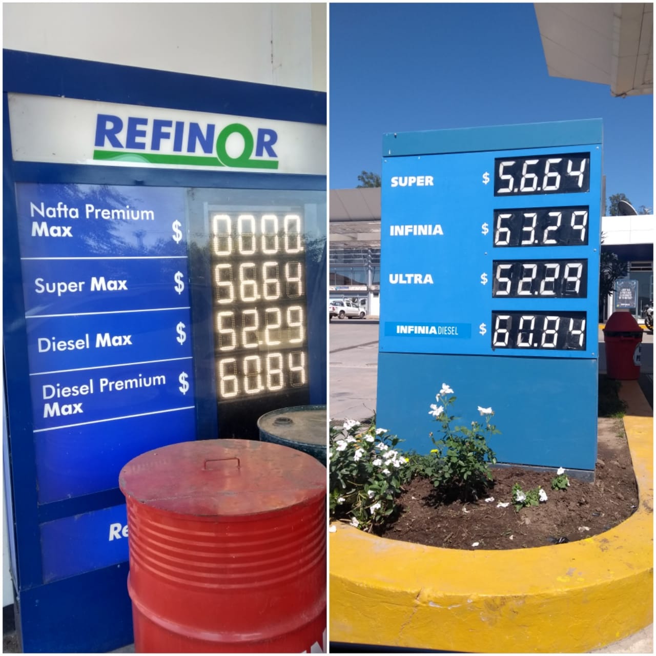 precio naftas