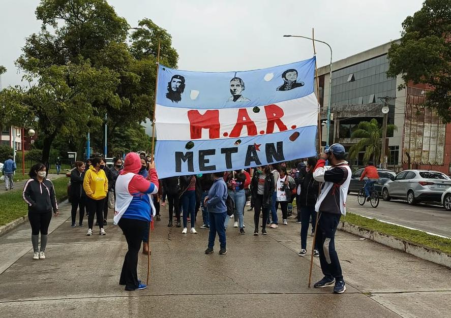 marcha de organizaciones