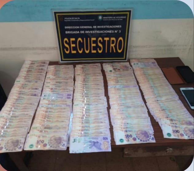 secuestro dinero