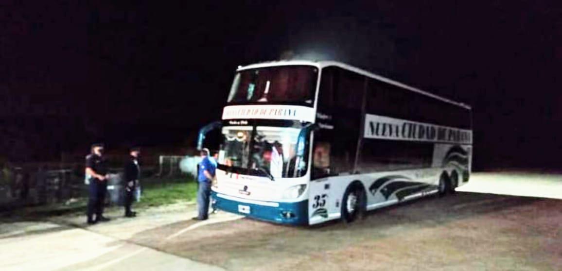 colectivo en quebrachal