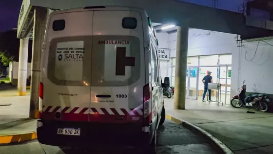 guardia hospital metán noche