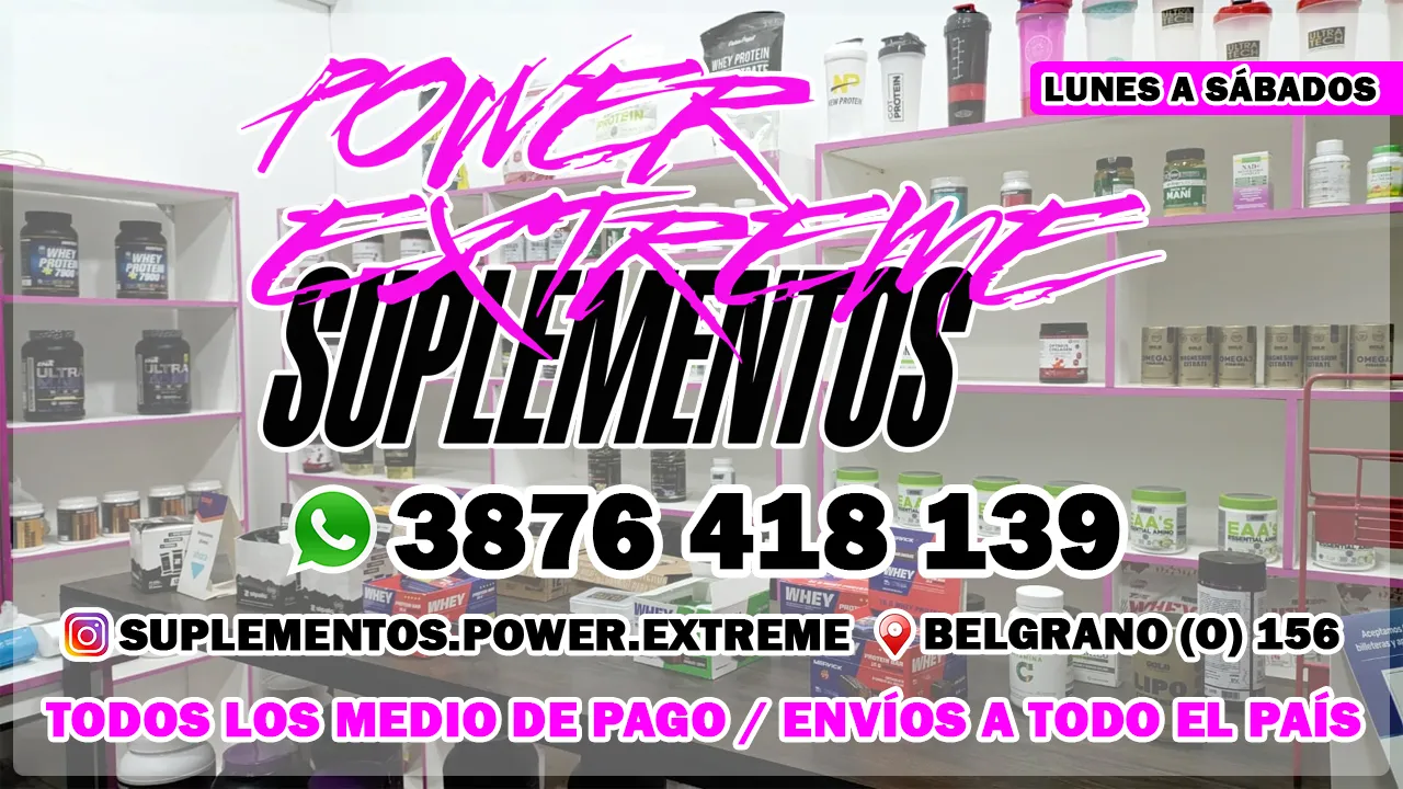 POWER EXTREME SUPLEMENTOS