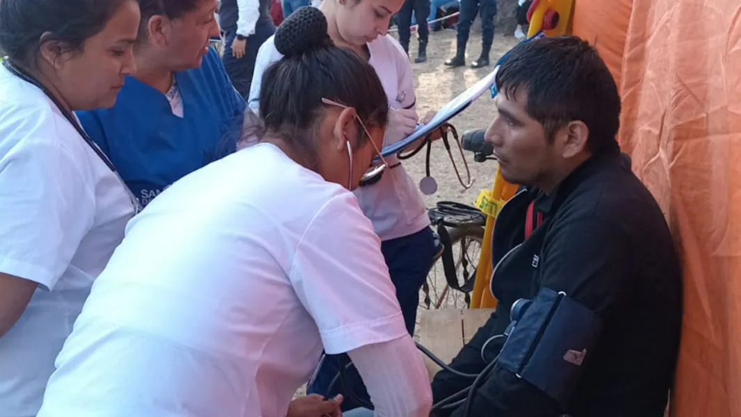 13918-el-samec-realizo-mas-de-2000-atenciones-durante-la-procesion-del-milagro